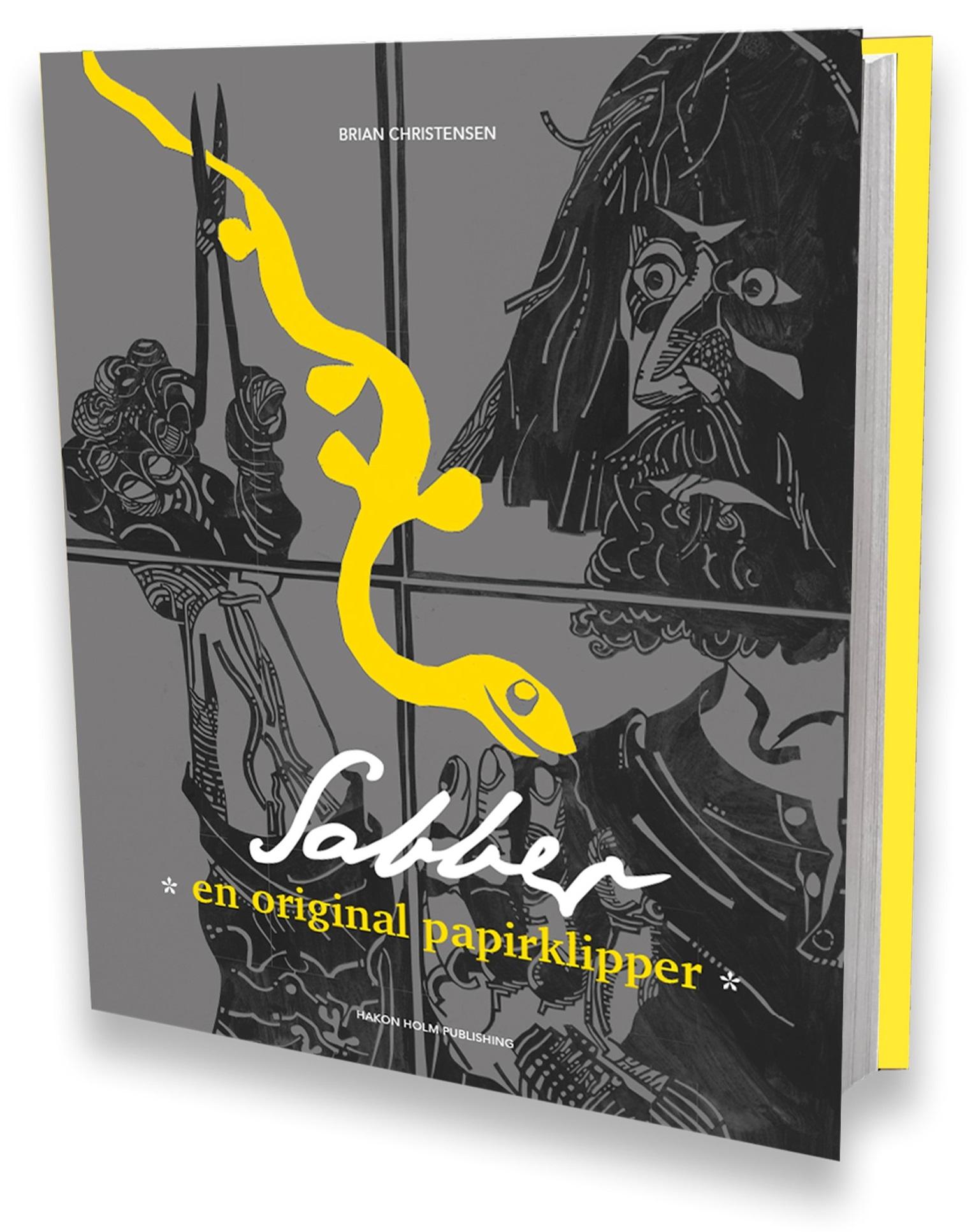 Sabber - en original papirklipper Forsiden af biografien Sabber - en original papirklipper