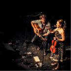 Folkemusikerne Ditte Fromseier og Sigurd Hockings