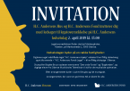 Invitation til legatoverrækkelse på H.C. Andersens fødselsdag 2019