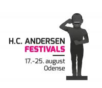 H.C. Andersen Festivals logo med dato: 17.-25. august 2013
